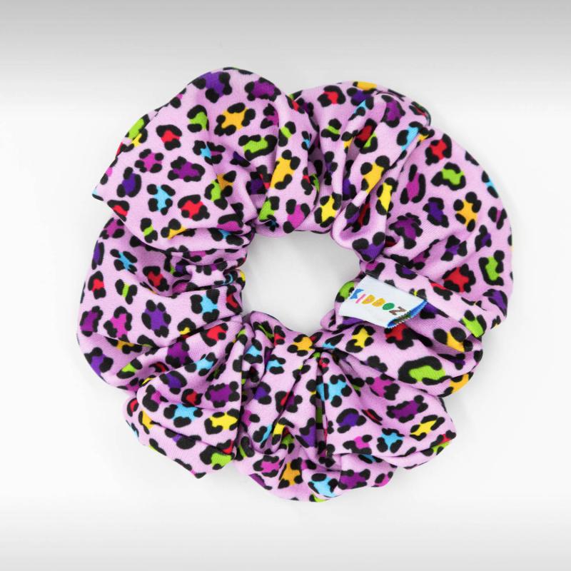 FLUO ANIMAL PRINT SCRUNCHIE